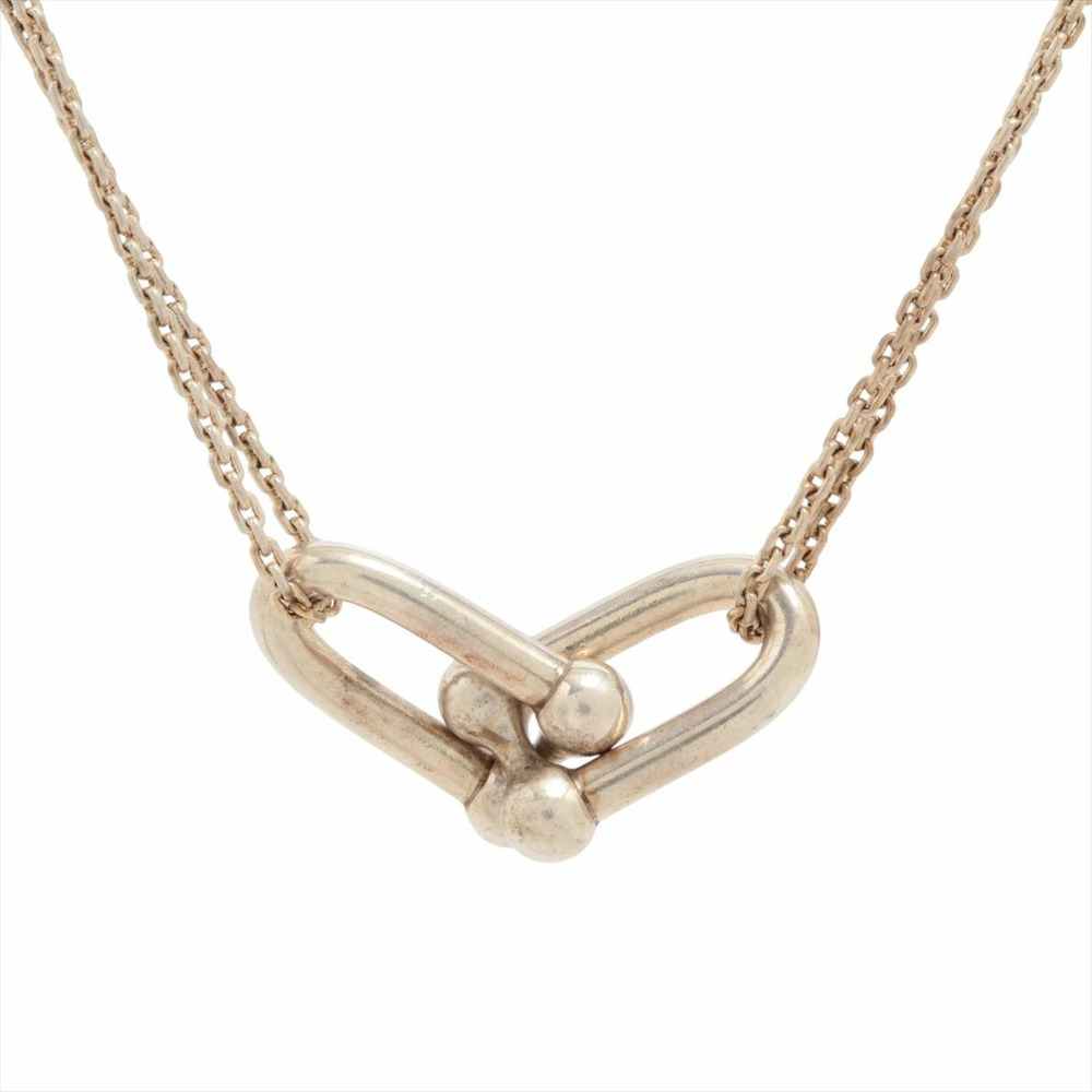 Tiffany HardWear Double Link Necklace Sterling Silver